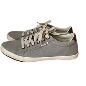 Taos Footwear Gray and Brown Sneakers